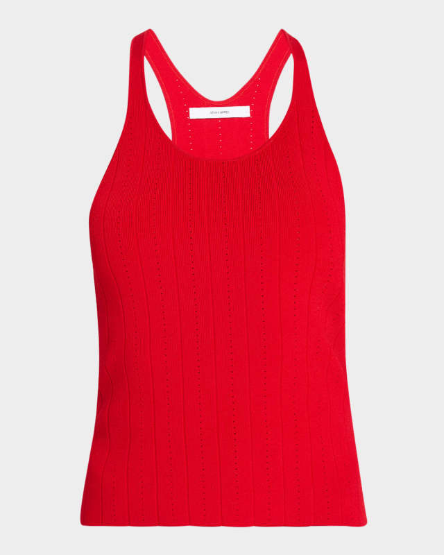 Lumii Compact Jacquard Tank Top